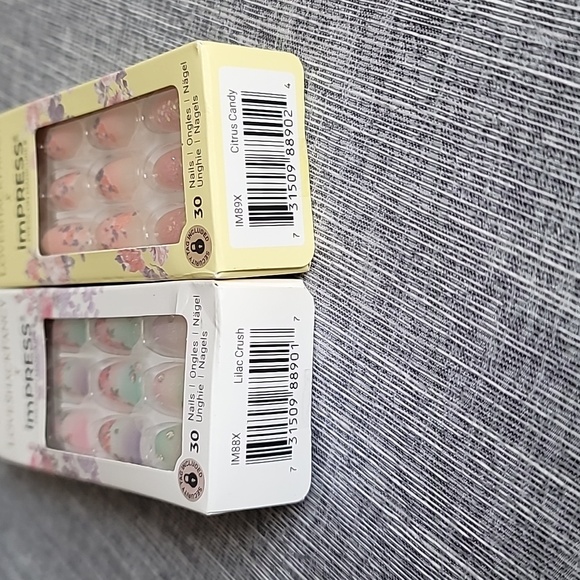 2 Packs imPRESS X LoveShackFancy Press On Nails Limited Edition New - Picture 4 of 5